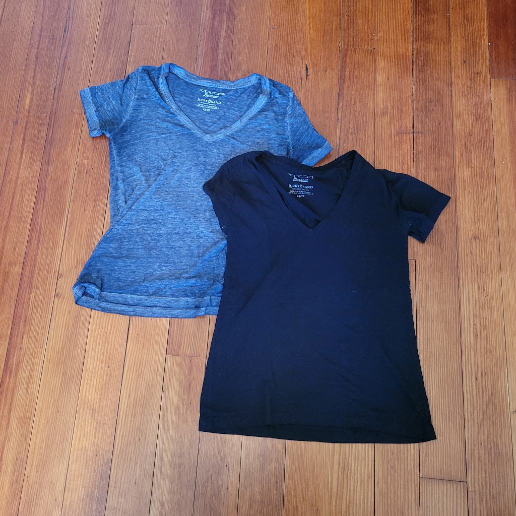 2 Lucky Brand Tshirts